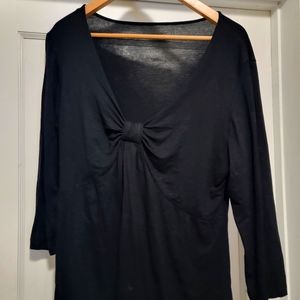 XL Ladies Black Pullover